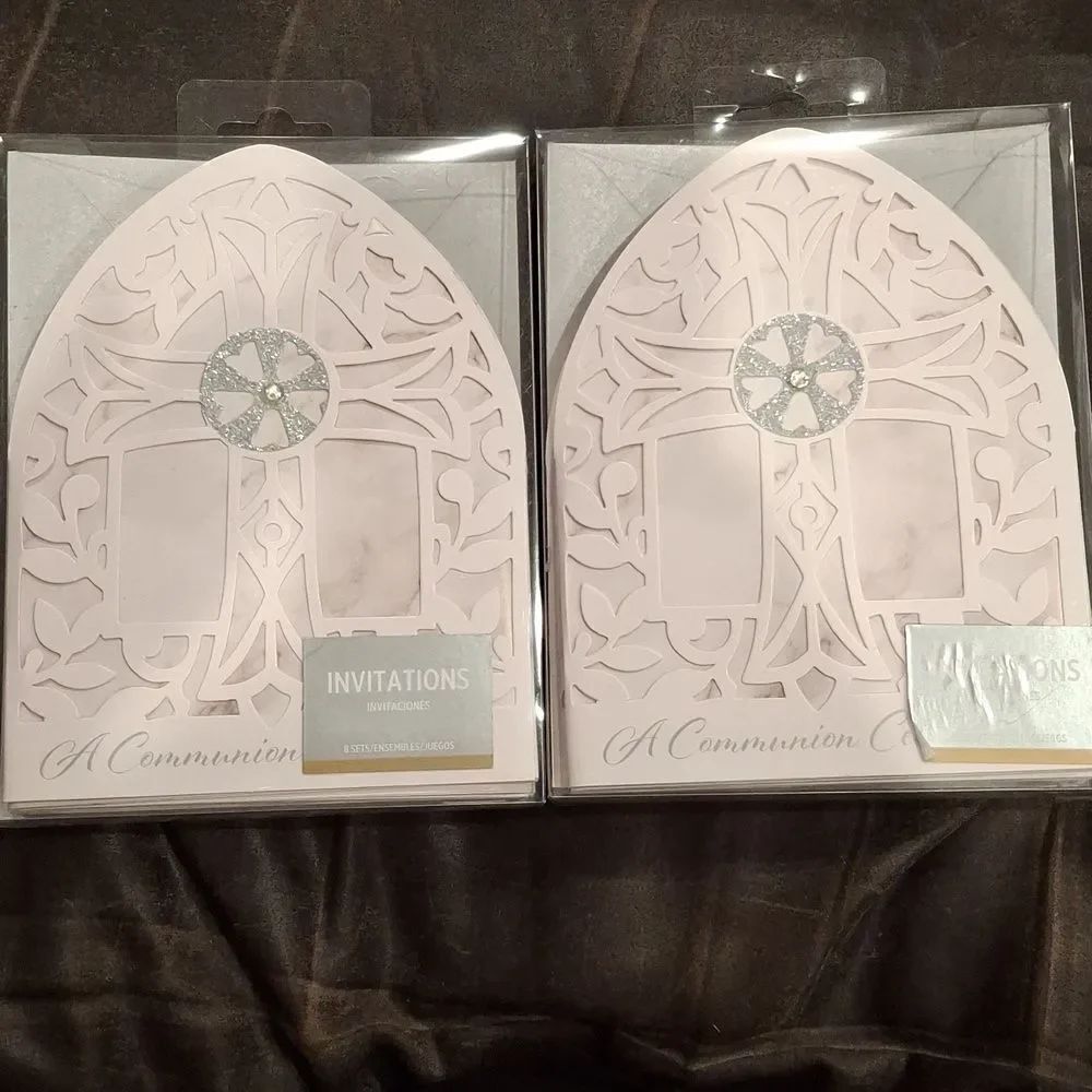 First Communion Invitations - 2 Packs